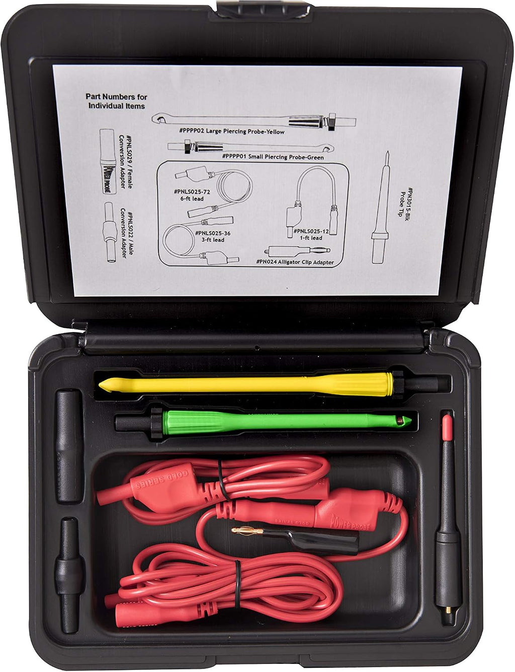 Power Probe Set PPLS01 Car Diagnostic Test Tool SelfCentering Piercing Probes, Factory
