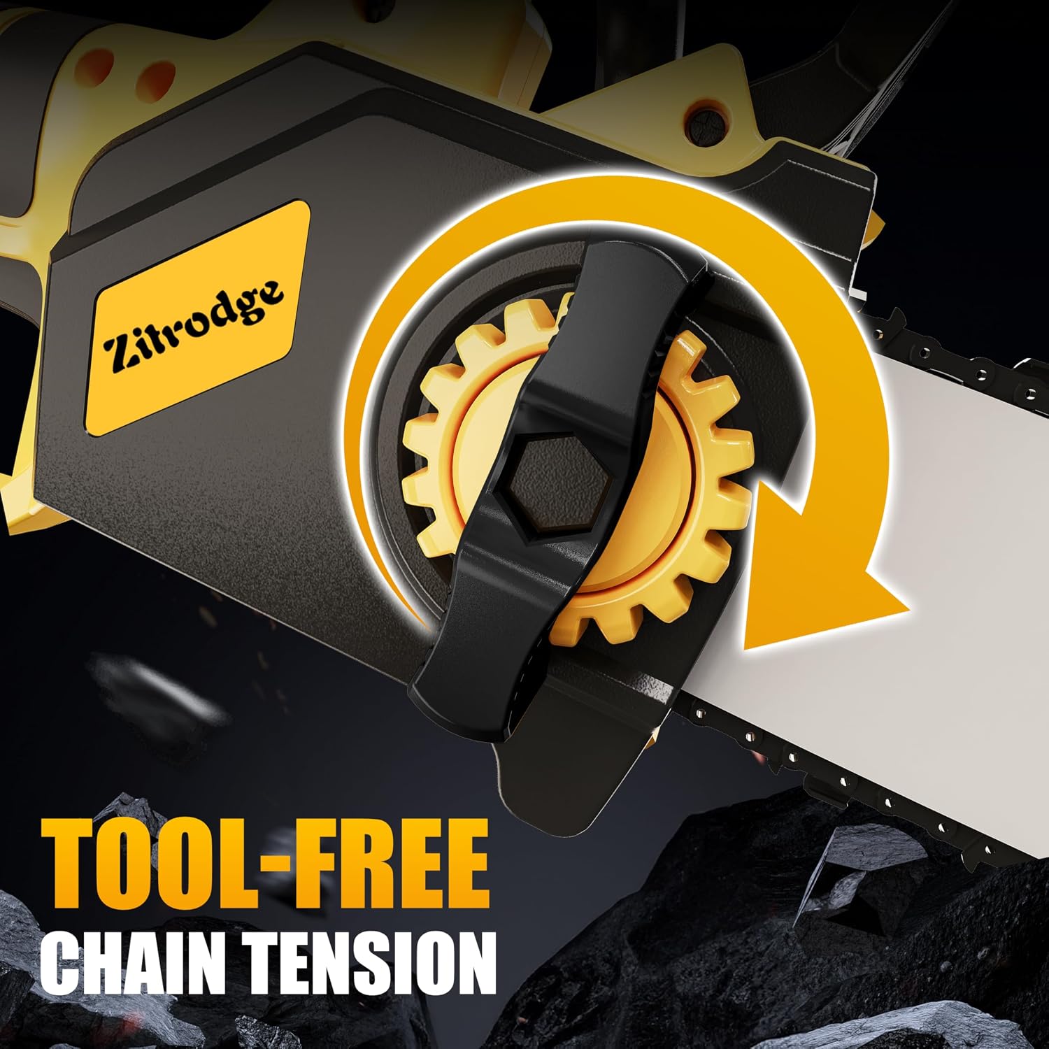 8 Inch/ 10 Inch Electric Pole Saws for Tree Trimming & Mini Chainsaw 4-IN-1, Cordless Pole Saw Battery Powered, Chain Saw with Extension Pole, Total Reach of Max 15ft, Limb Branch Cutter Pruner