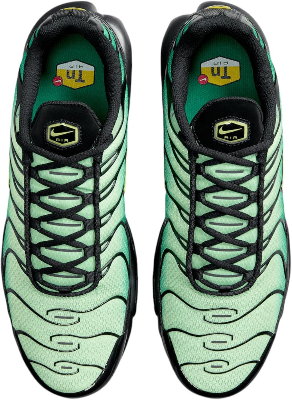 Nike Air Max Plus Men's Shoes (DM0032-301, Vapor Green/Malachite/Black/Light Lemon Twist) Size 10