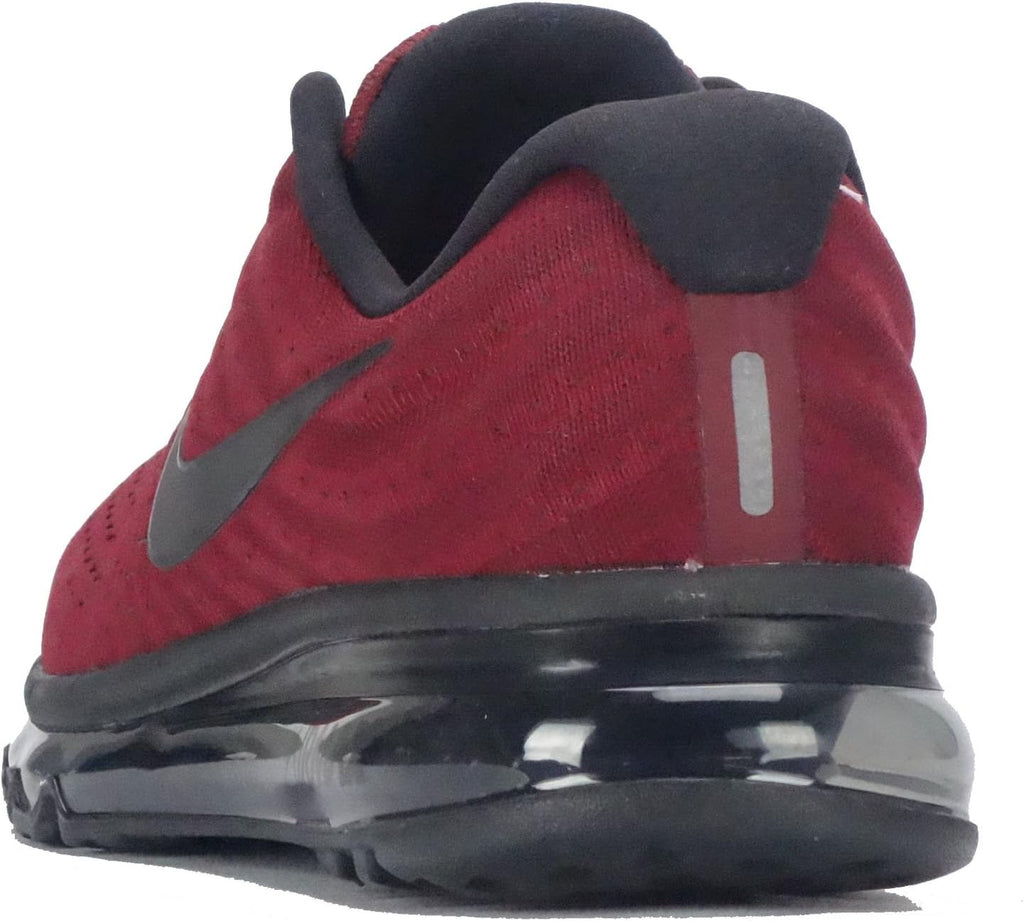 Nike Mens Air Max 2017 Low Top Lace Up Running Sneaker (9, Team Red/Black-Dark Grey)