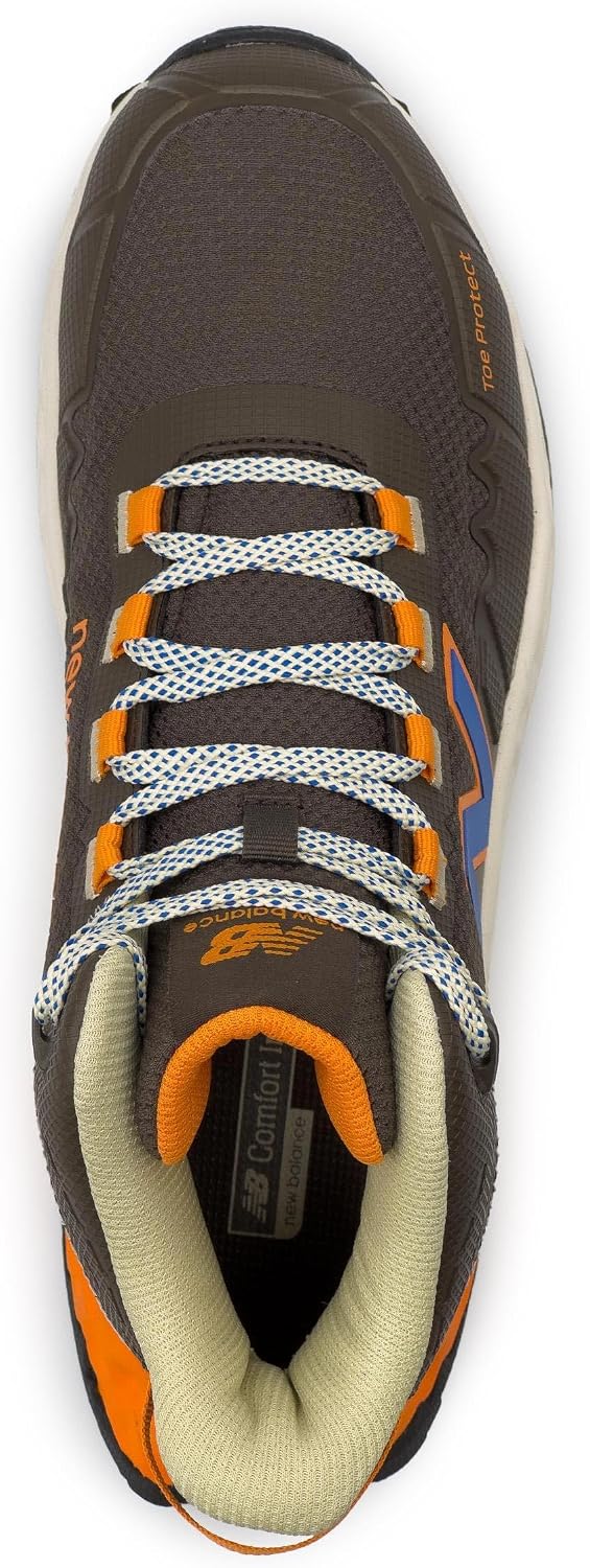 New Balance Fresh Foam Cremorne Composite Toe Safety Shoes for Men - Non Slip, Electrical Hazard - Black/Grey, Mid