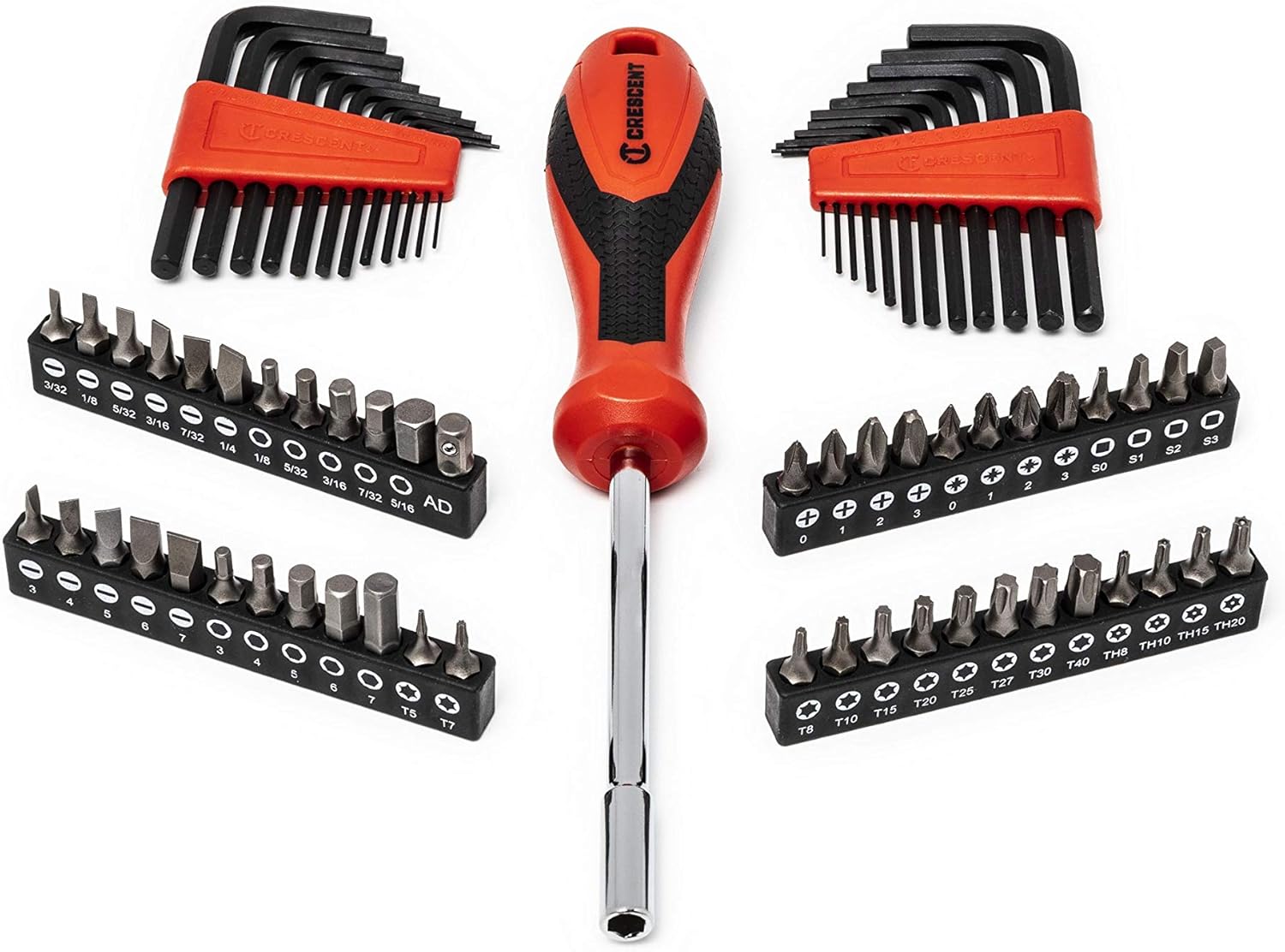 Crescent 180 Piece Professional Tool Set in Tool Storage Case - CTK180