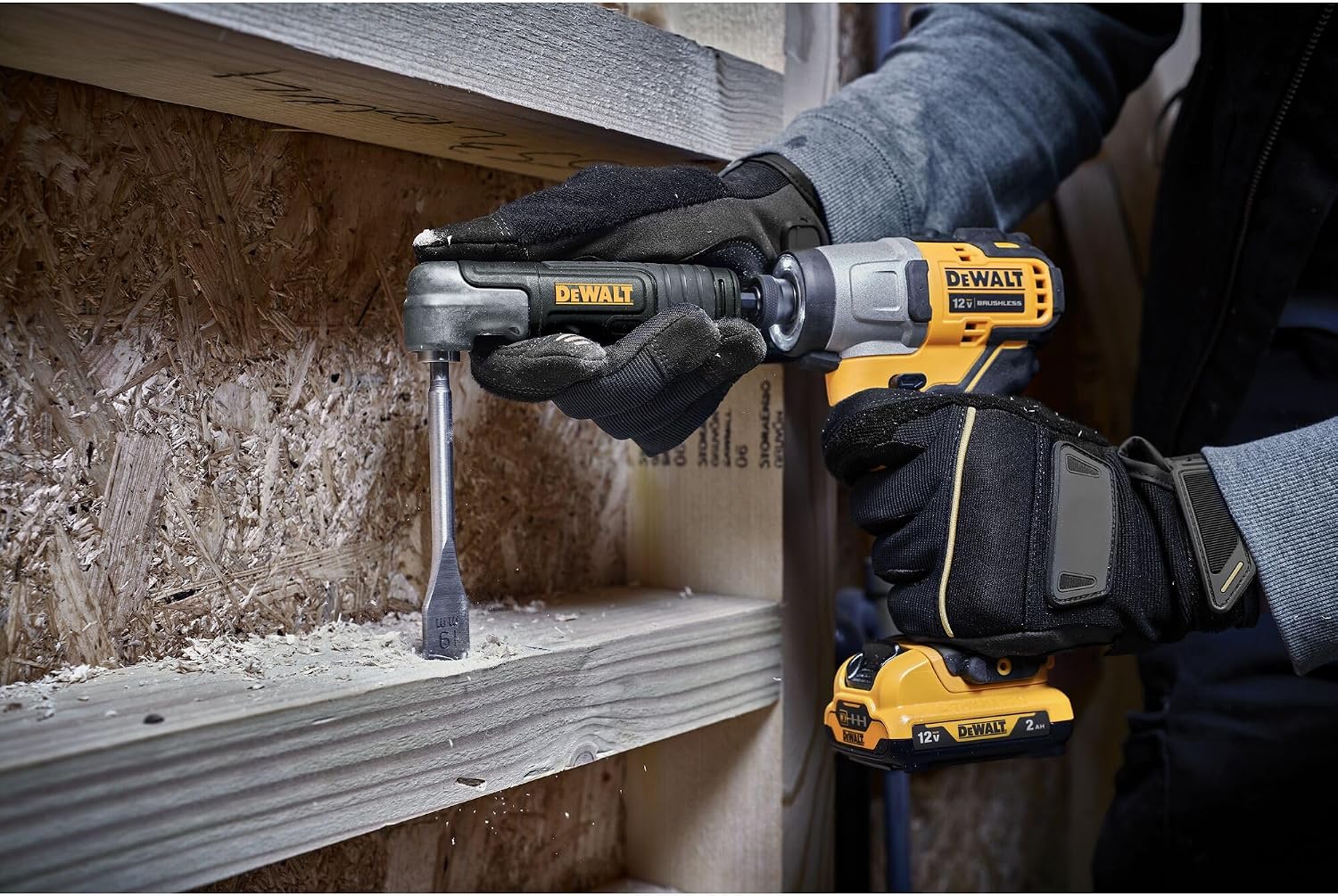 DEWALT FLEXTORQ Right Angle Drill Adapter, 2-in-1 Attachment for Impact Driver (DWAMRAFT) (Pack of 5)