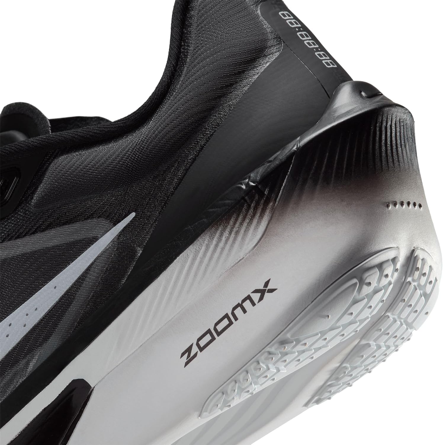 Nike Zoom Fly 6 Men's Road Racing Shoes (FN8454-001, Black/Light Smoke Grey/White) Size 12