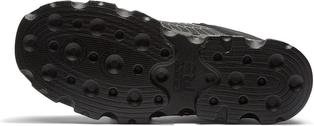 Timberland PRO Men's Powertrain Sport Alloy Safety Toe Industrial Athletic Work Shoe, Black/Grey-2024 New, 9 W