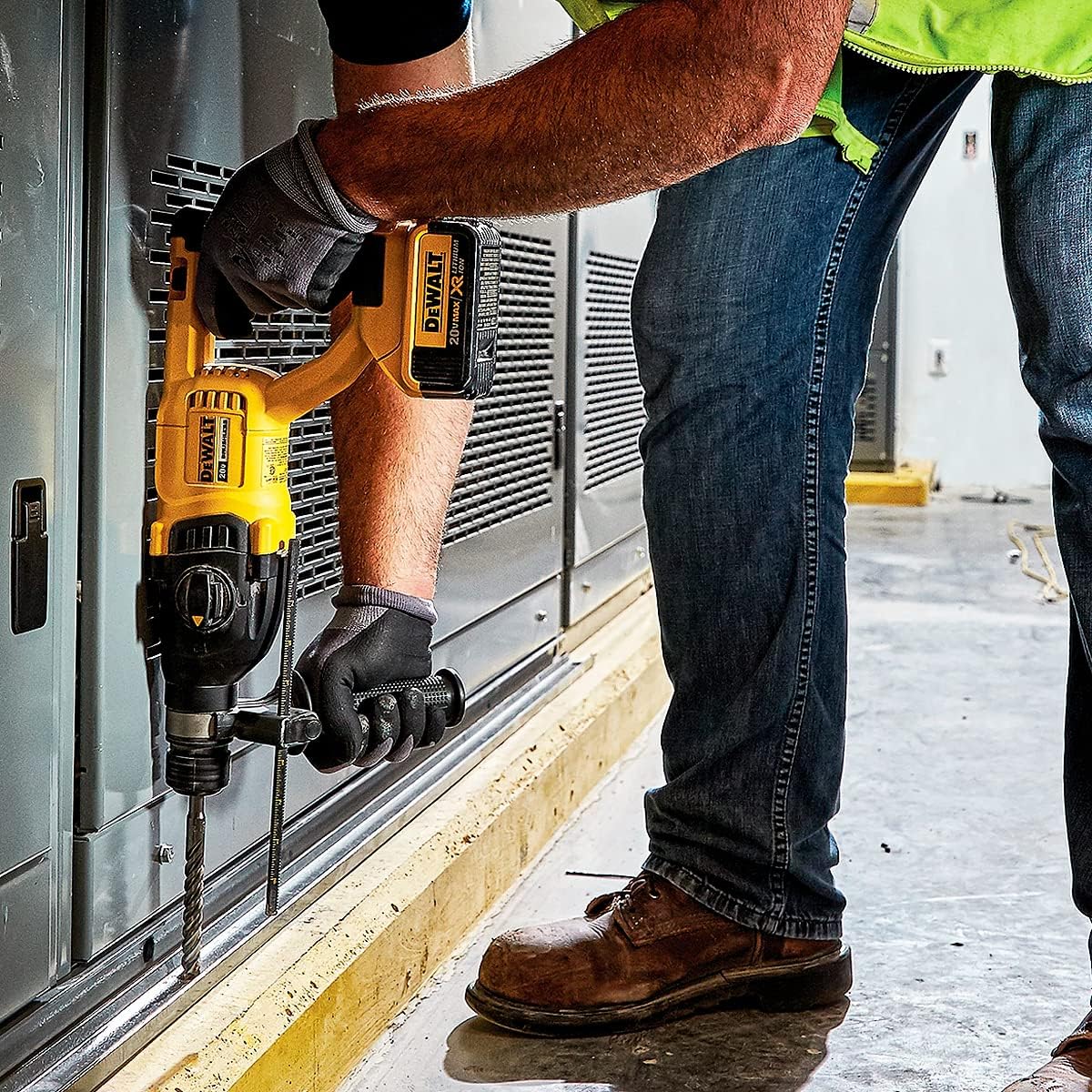 Cordless Rotary Hammer, 20.0V, D-Handle, 1'
