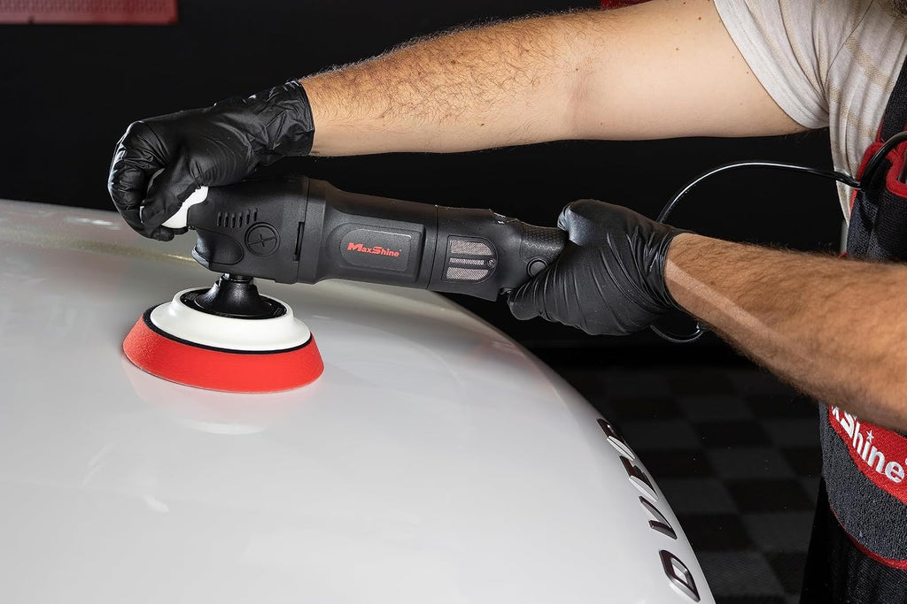 Maxshine 3' & 5' Combo Pro Rotary Polishers - 5/8' Thread - Auto Detailing Tool for Paint Protection, Swirl & Scratch Repair, Buffing, Glossy Shine - Ideal for Cars, Trucks, SUVs