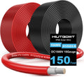 10AWG Solar Wire, Solar Cable 150Ft, Solar Extension Cable, 10 Gauge Tinned Copper PV Wire for Home Roofs Boat Automotive RV Camping Solar Panles Battery Controller