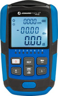Jonard Tools FPM-50S Mini Optical Power Meter - 3-in-1 Tool, OPM (-50 to +26dBm), VFL, RJ45 Network Tester, 800-1650nm Range, FC & LC Adapters