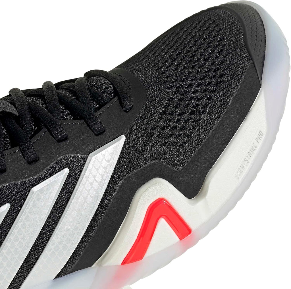 adidas Mens Barricade 14 Tennis Sneakers Shoes - Black, Orange
