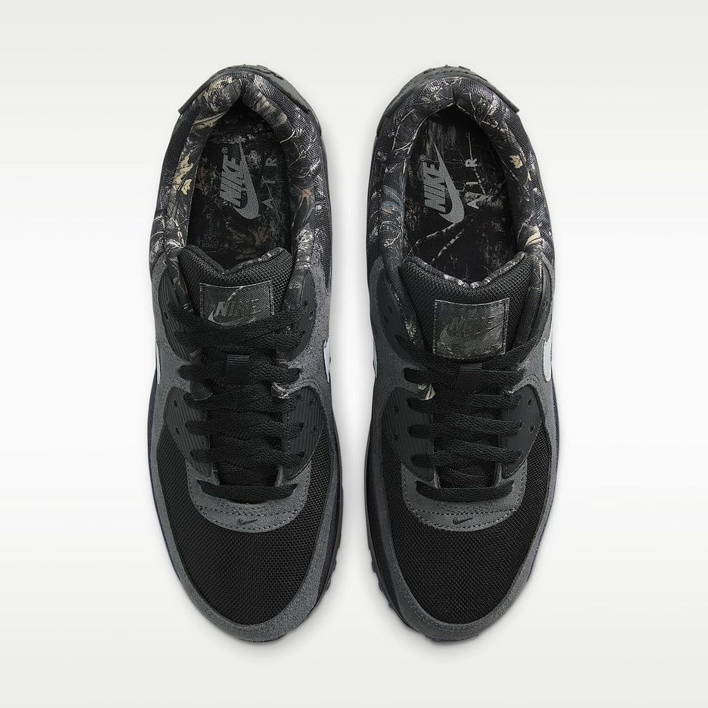 Nike Air Max 90 Men's Shoes (Black/Dark Smoke Grey/Metallic Cool Grey)