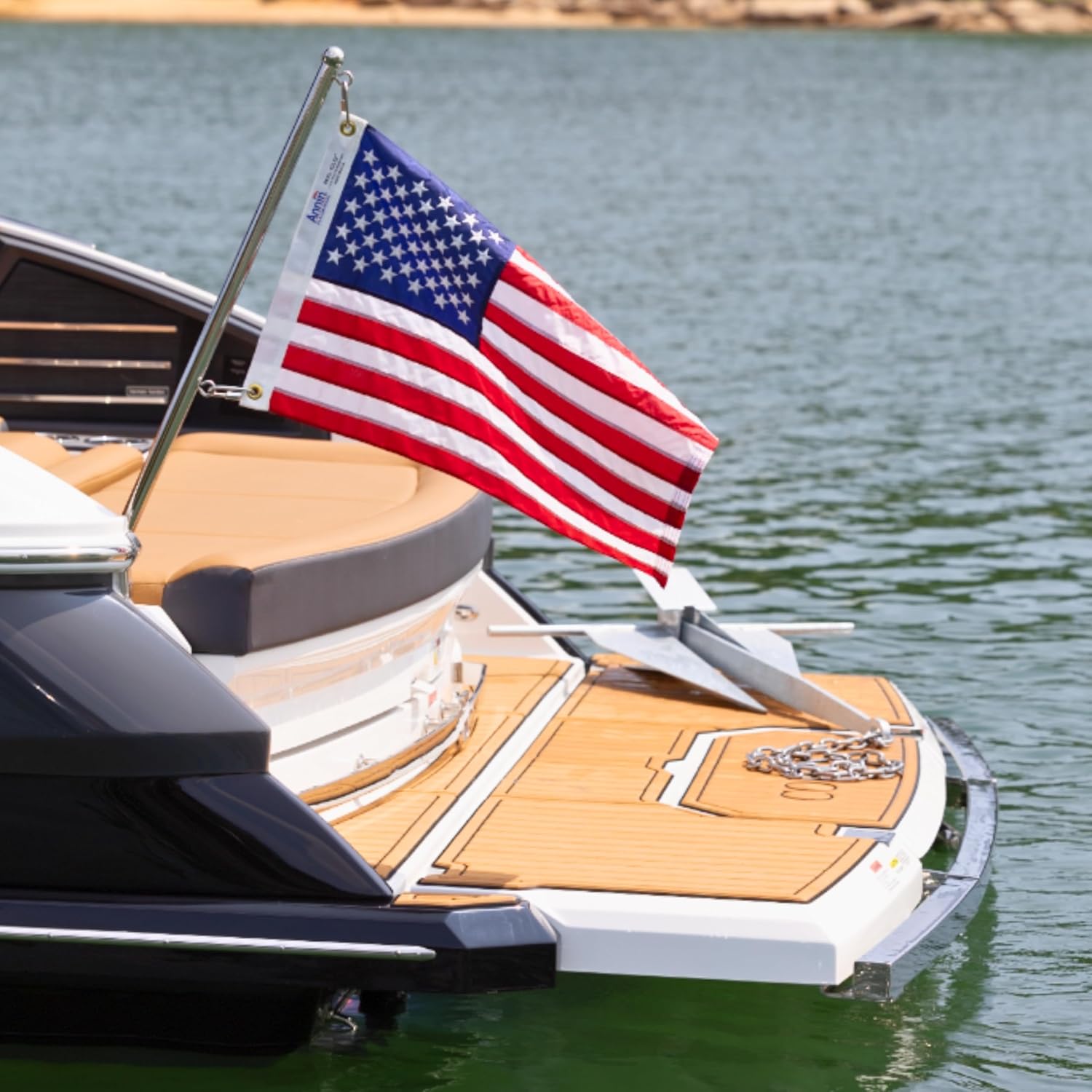 Danforth Standard Anchor | 100 lbs Boat Anchor with 3,500 lbs Holding Power | Boat Accessories