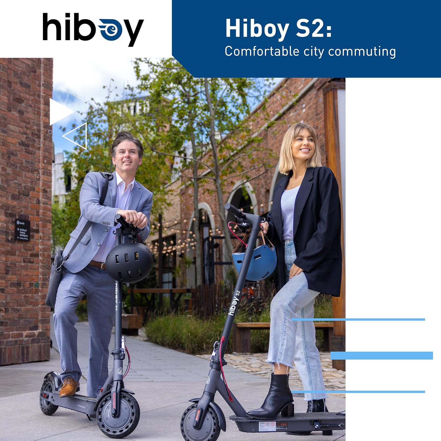 Hiboy S2/S2 MAX Electric Scooter, 350/500W Motor, 8.5/10' Tires, 17/40.4 Miles Range E Scooter, 19 Mph Folding Commuter Electric Scooter for Adults