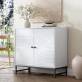 Storage Cabinet with Doors and Adjustable Shelf, Sideboard Buffet Cabinet with Storage, Console Table & Credenza for Living Room, Kitchen, Dining Room