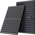 400W Bifacial Solar Panel, N-Type 16BB Monocrystalline Solar Panel, 25% High Efficiency, IP65 Waterproof, for RV Home Boat Marine Off-Grid Solar System