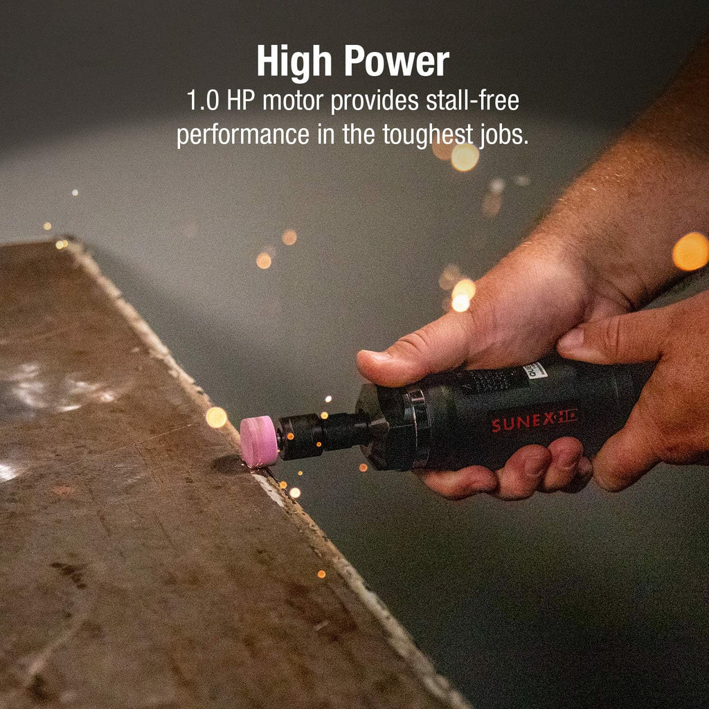 Sunex Tools SX5210 1/4' Drive 1HP Super Die Grinder