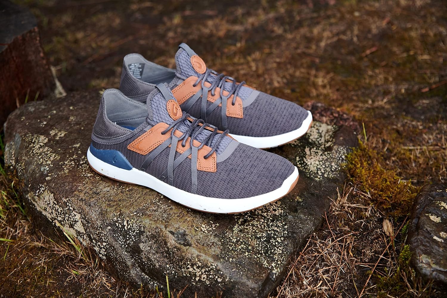 OLUKAI Mio Li Men's Everyday Athletic Shoes, Versatile & Casual Sneaker, Breathable & Comfortable Mesh, Cushioned Arch Support & Secure Fit