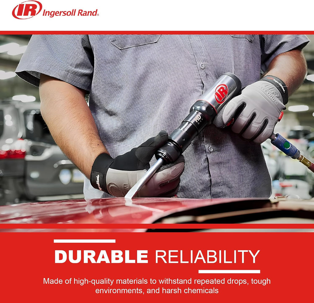 Ingersoll Rand 135MAX Vibration Reduced Heavy Duty Quick Change Air Hammer, 2600 BPM, 3' Stroke, Round Shank