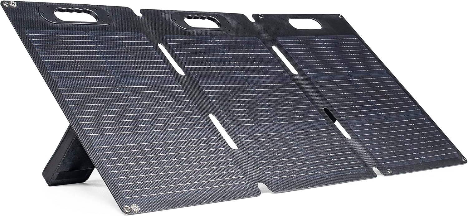 Generac GB1000 1086Wh Portable Power Station with Generac GS100 100-Watt Solar Panel