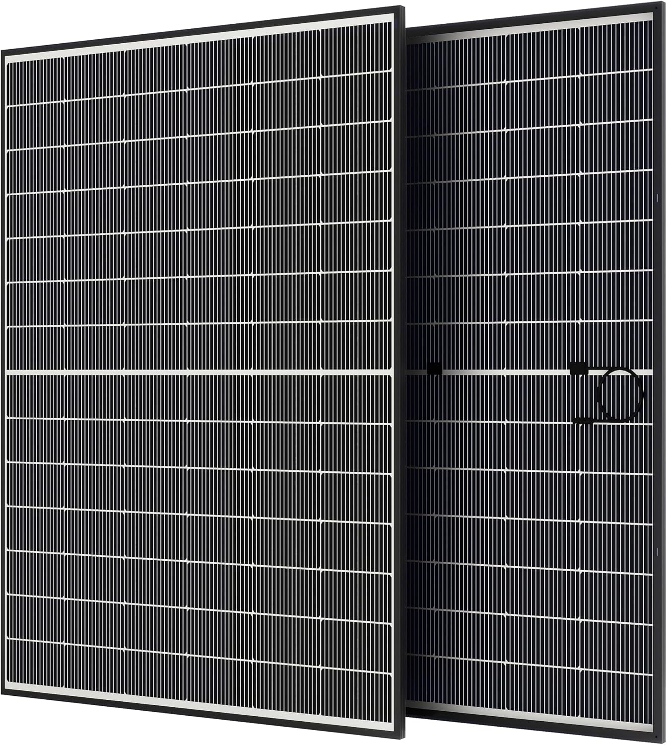 400W Bifacial Solar Panel, 800W N-Type 16BB Monocrystalline Solar Panel Kit, 25% High Efficiency, IP65 Waterproof, for RV Home Boat Marine Off-Grid Solar System[2Pcs 400W]