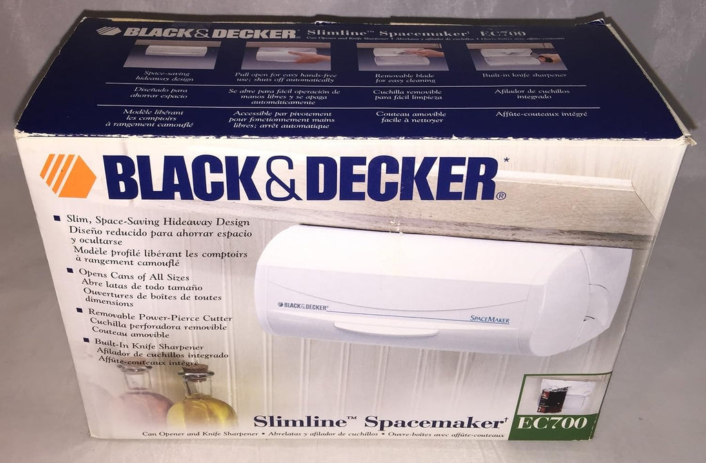 BLACK & DECKER Slimline Spacemaker Can Opener EC700